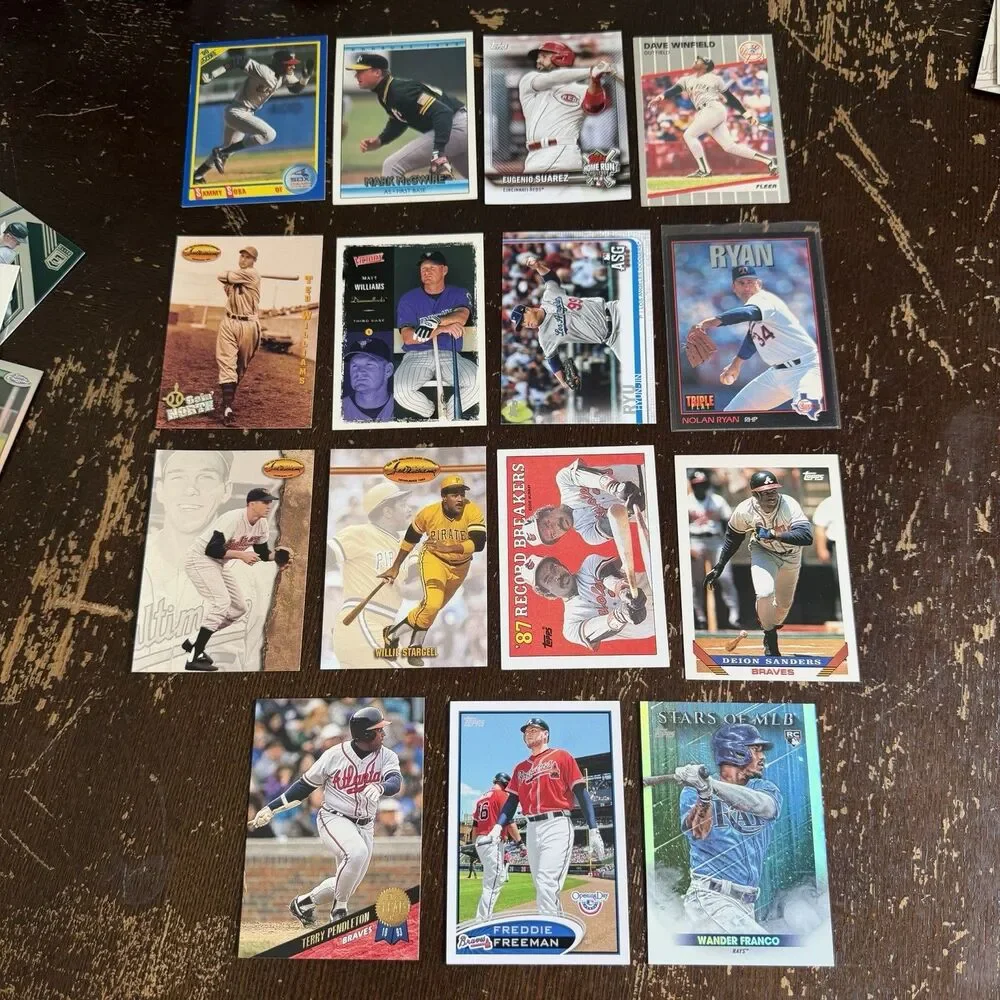 Baseball Cards Lot 200 NM ALL STARS w 1997 UD Memorable Set Judge Museum 2 Autos